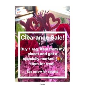 Clearance Sale!